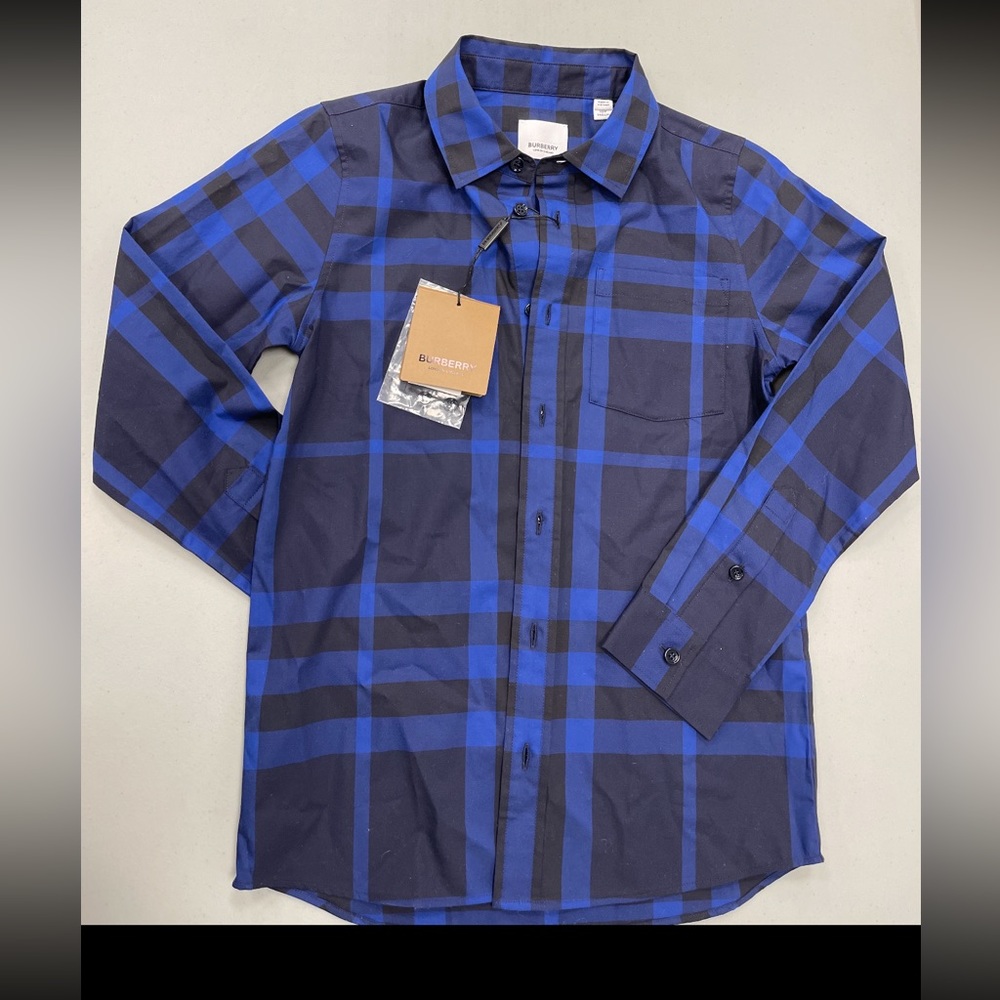 Kids Burberry button down boys